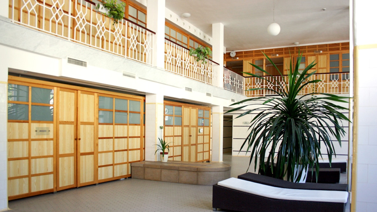 Lukacs Baths Architecture