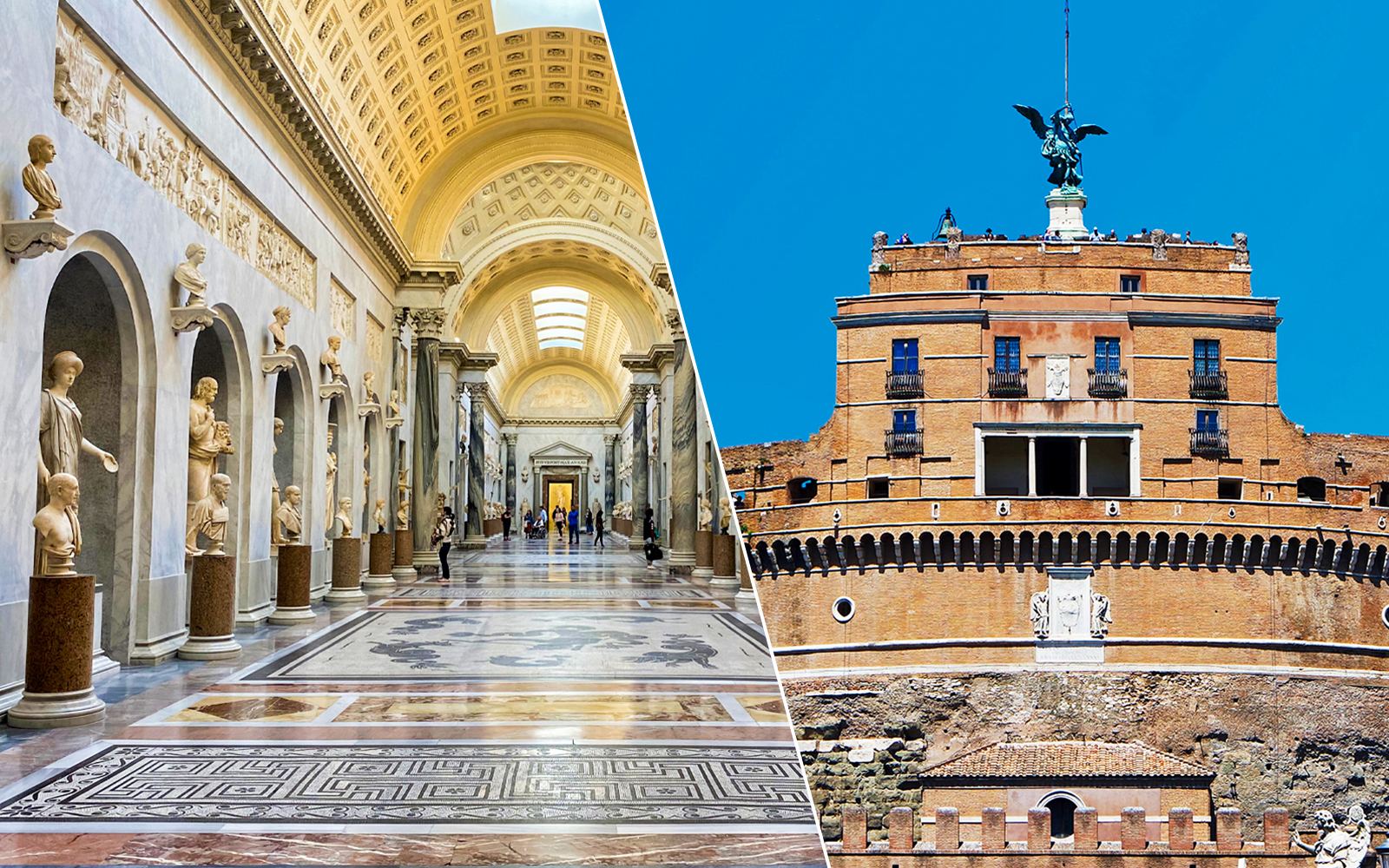 Combo (Save 5%): Vatican Museums & Sistine Chapel + Castel Sant'Angelo Priority Access Tickets