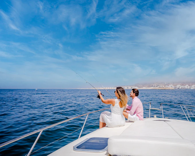 From Taghazout: Agadir Coast Boat Trip with Fishing, Swimming and Barbecue Lunch