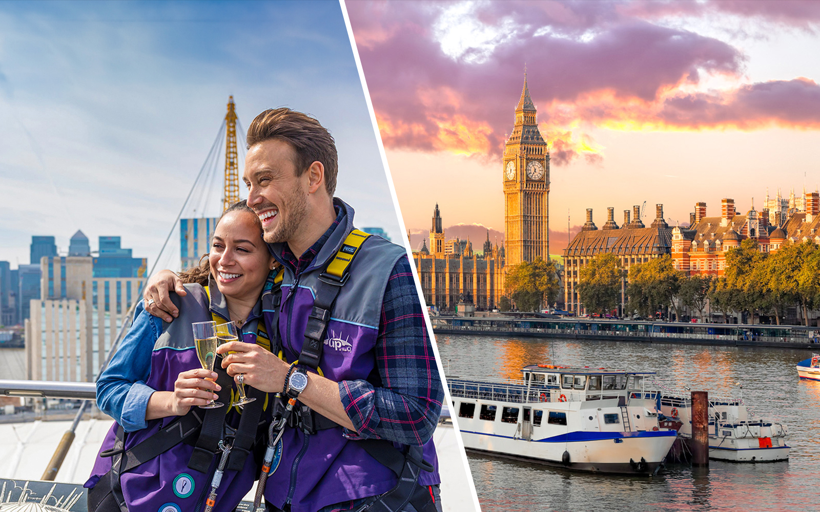 Combo (Save 5%): Up At The O2 + River Thames Sightseeing Cruise Tickets