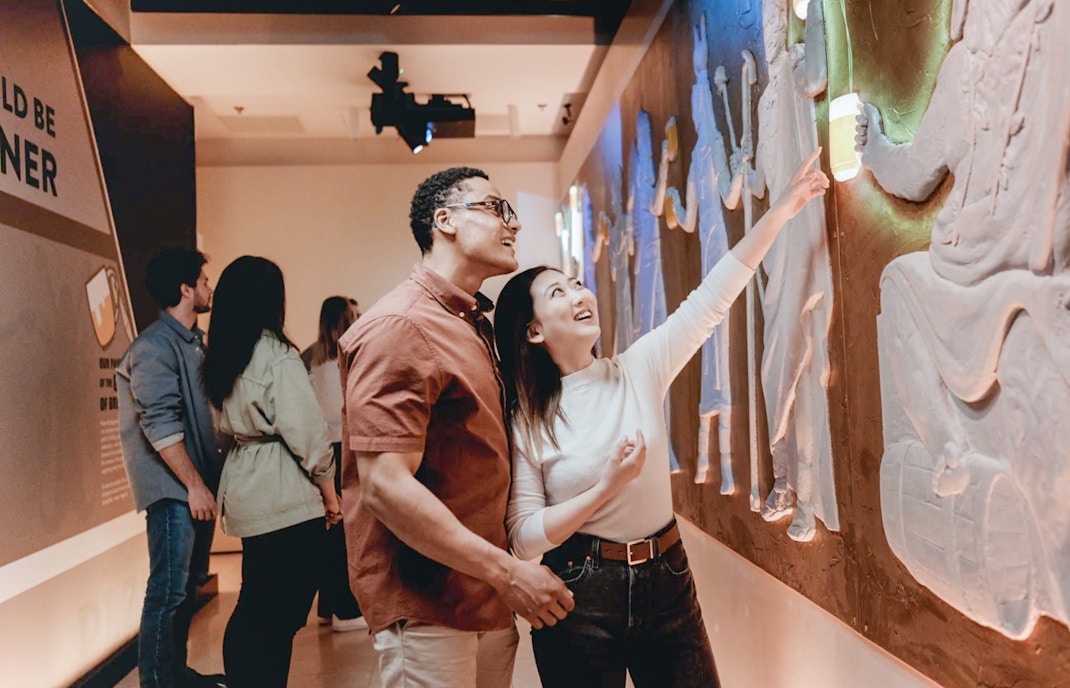 Inside the Pilsner Urquel Museum in Prague