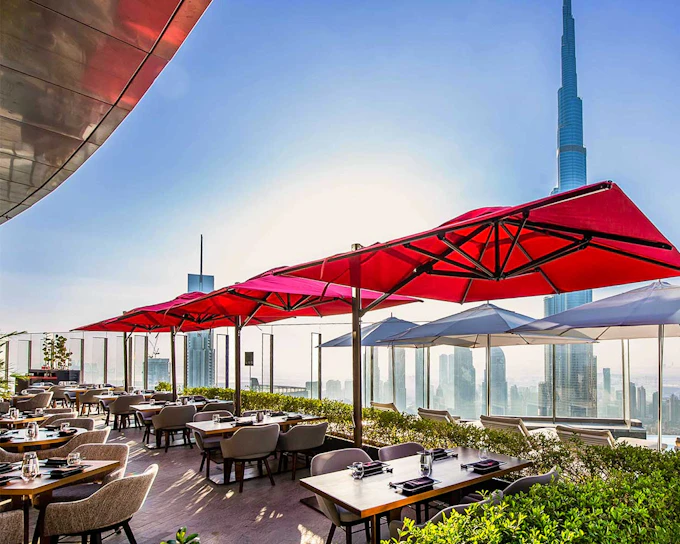 Tickets to CÉ LA VI Dubai: Lunch Set Menu with Burj Khalifa Views