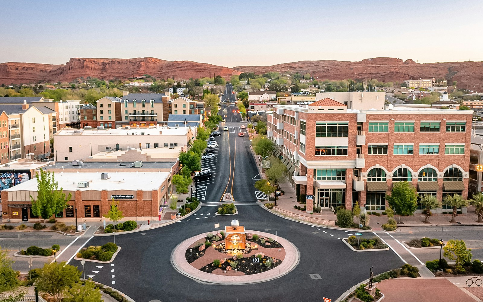 historic downtown of St george, Utah