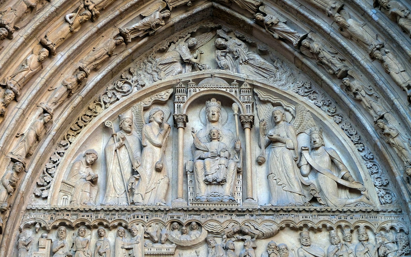 Notre-Dame west facade and portals