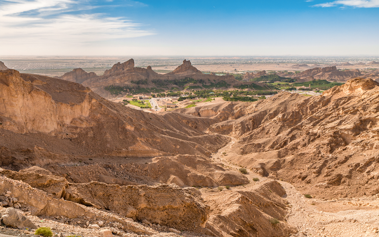 Jebel Hafeet mountain in UAE