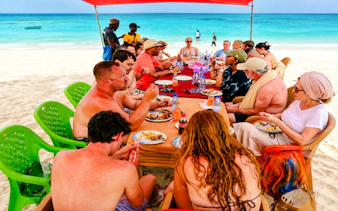 from stone town: prison island and nakupenda sandbank boat tour with bbq lunch-3