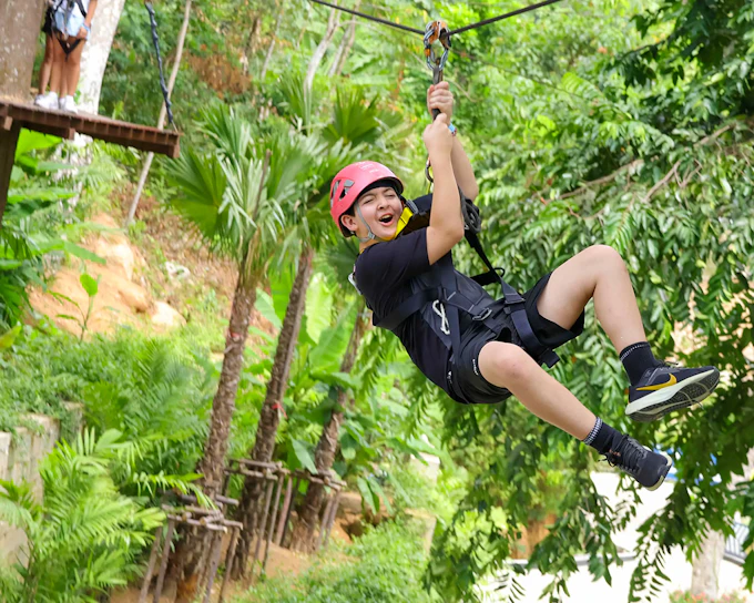 Hanuman World: 32 Platforms Zipline Adventure