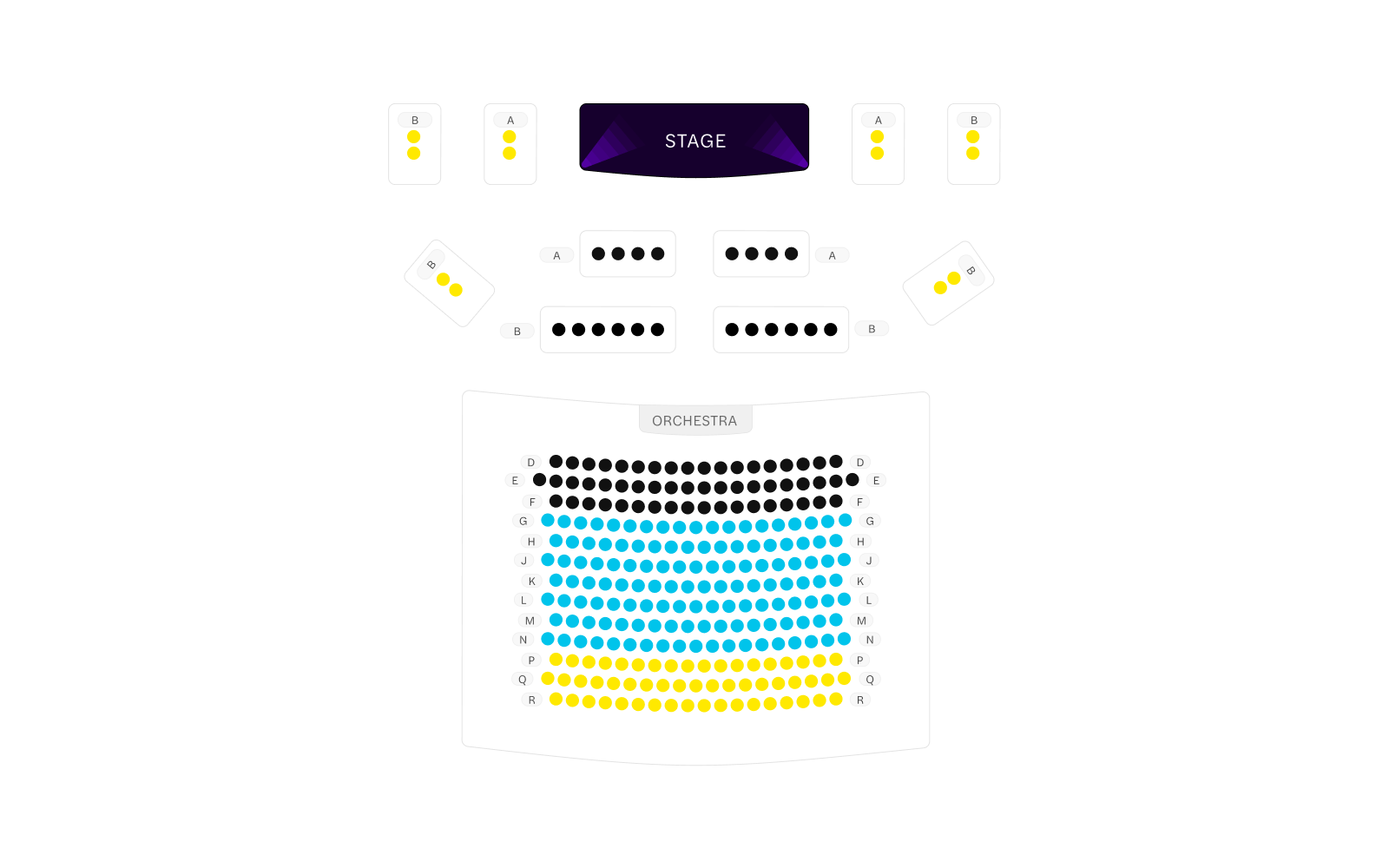 Daryl Roth Theatre Seating Chart