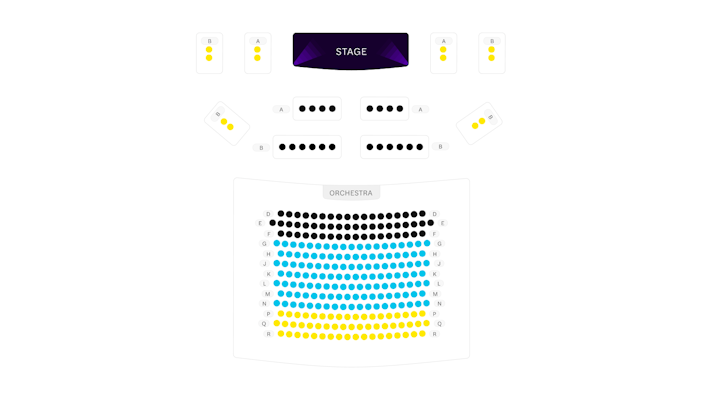 Daryl Roth Theatre Seating Chart