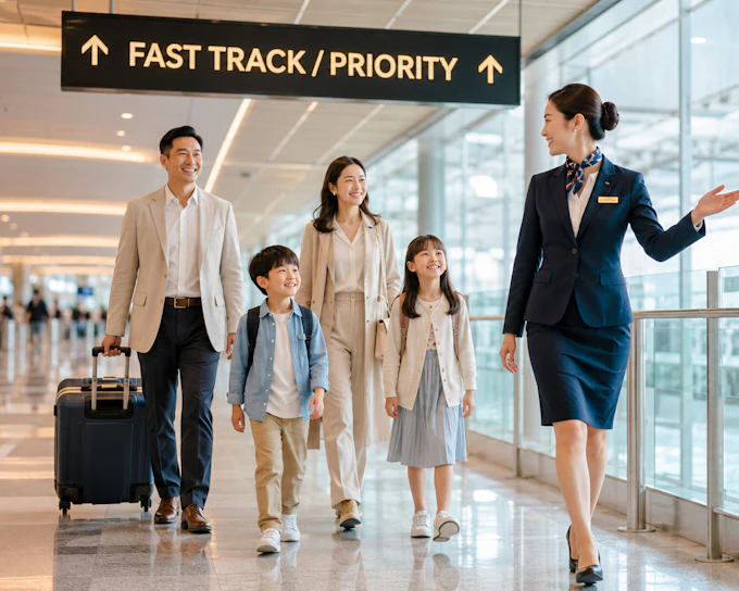 Tan Son Nhat Airport Fast-Track Immigration Service: Arrival or Departure