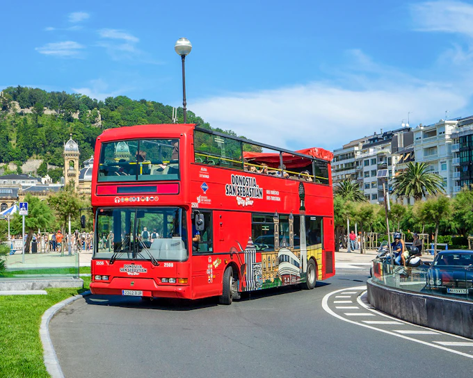 City Tour: San Sebastian Hop-on Hop-off Bus Tour