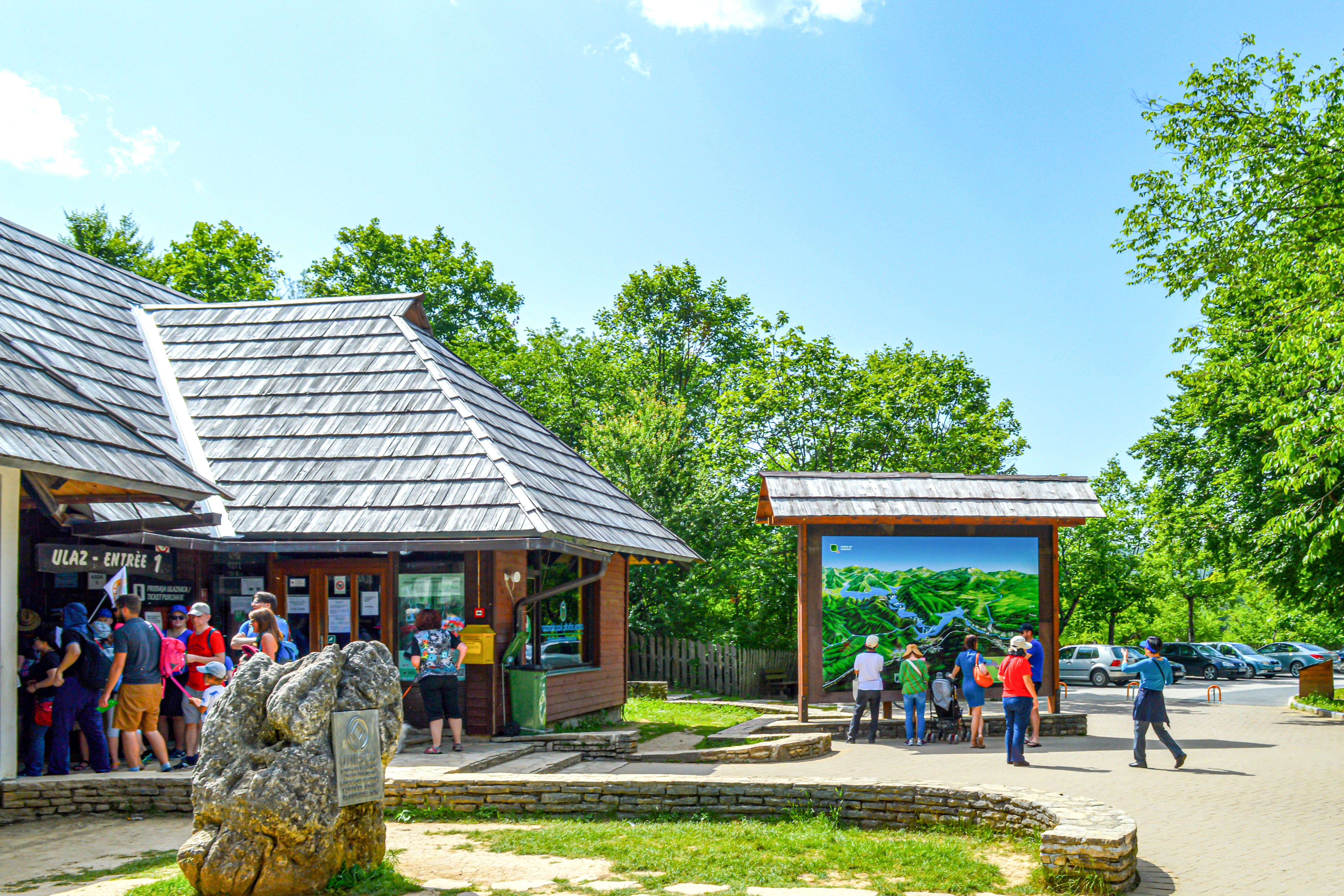 Plitvice Lakes National Park Entrances