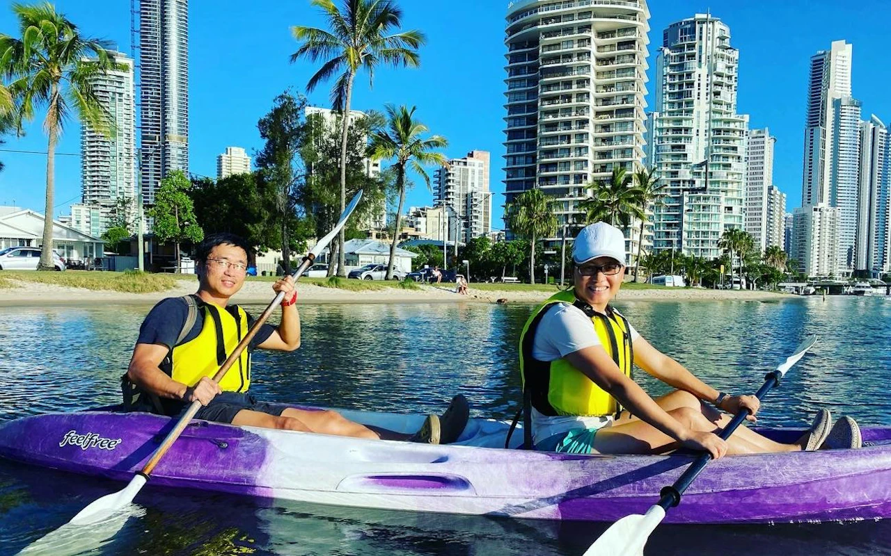 Surfers Paradise Guided Sunset Kayak Tour