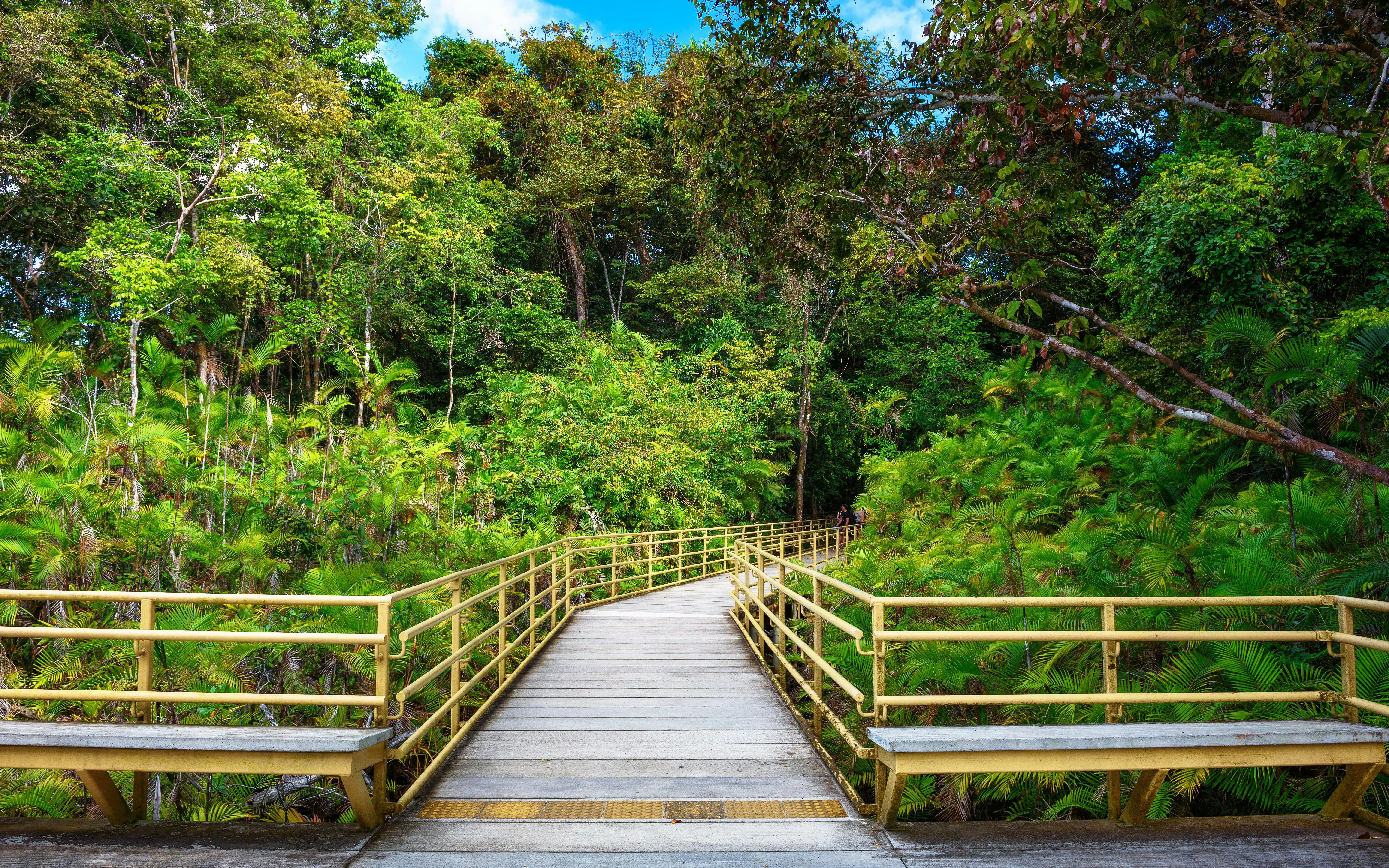 Intrarea principală în Parcul Național Manuel Antonio