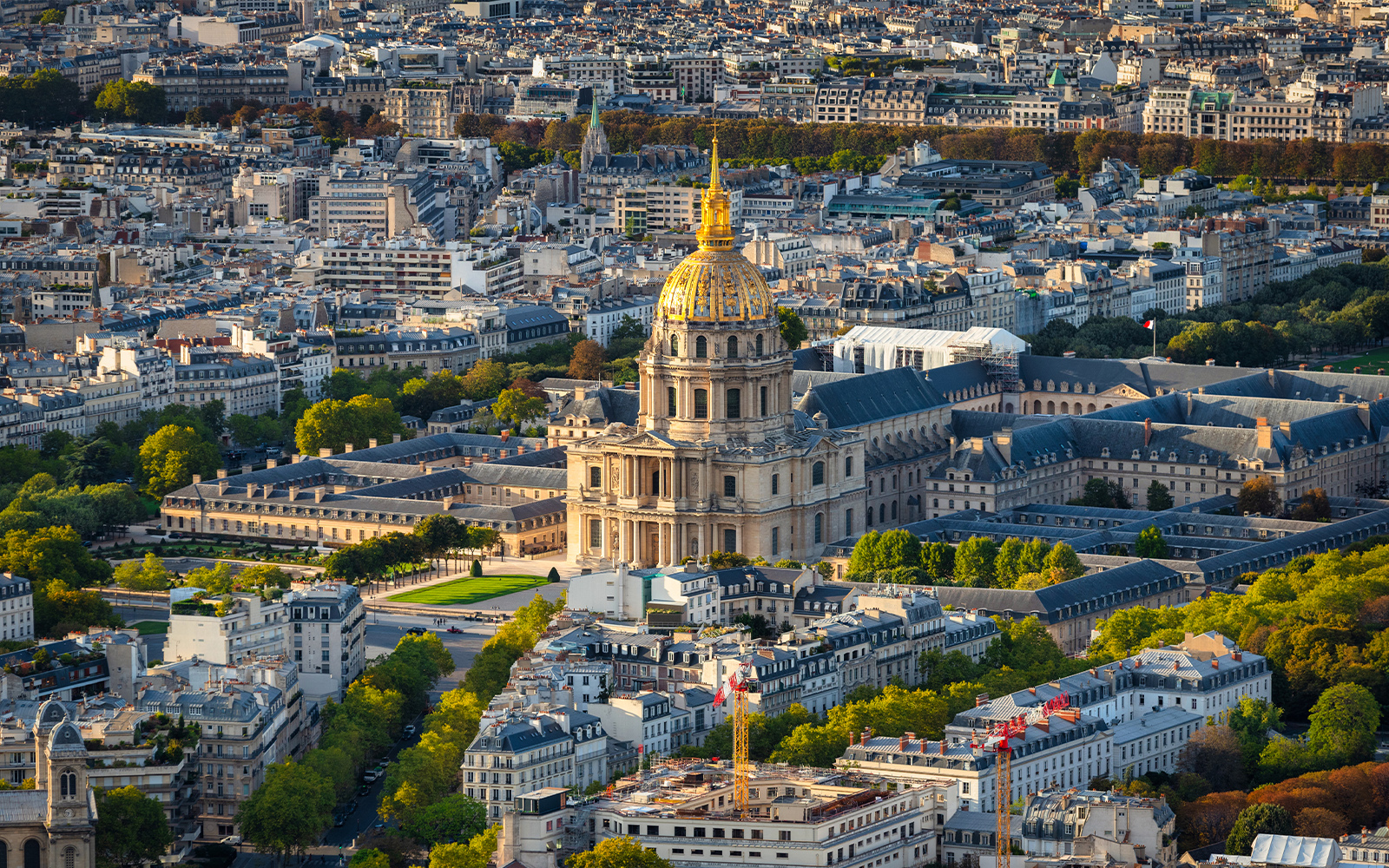 Location of Tomb of Napoleon Bonaparte