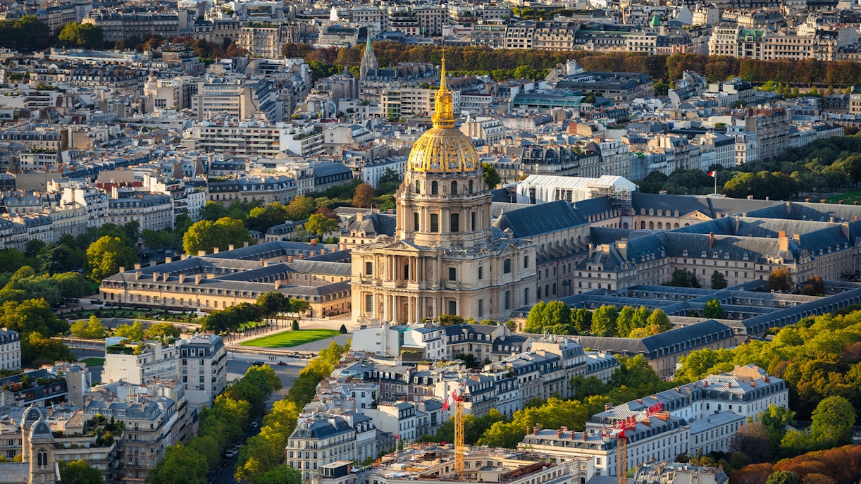 Location of Tomb of Napoleon Bonaparte