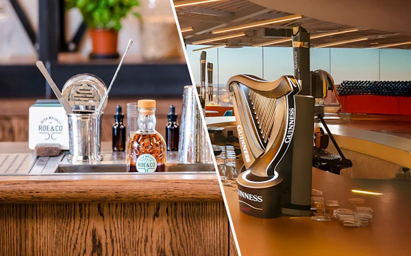 Combo: Roe & Co Distillery Flavours Experience + Guinness Storehouse Tickets 