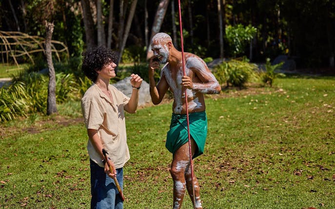 expérience culturelle à goondoi, sur la côte des cassowaries-1