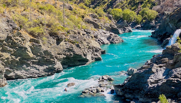 queenstown milford sound, Río Kawarau, Garganta de Kawarau