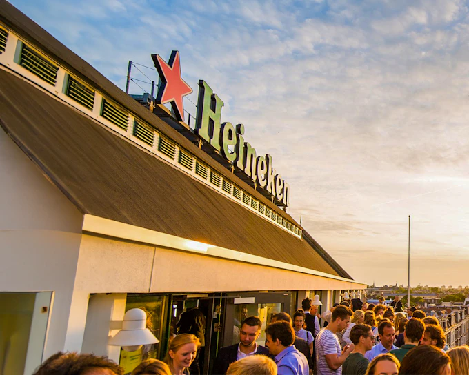 Heineken Experience Tickets with Rooftop Access and 3 Drinks