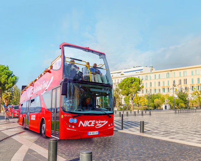 Nice Le Grand Tour: Nice and Villefranche-sur-Mer Hop-on Hop-off Bus Tour
