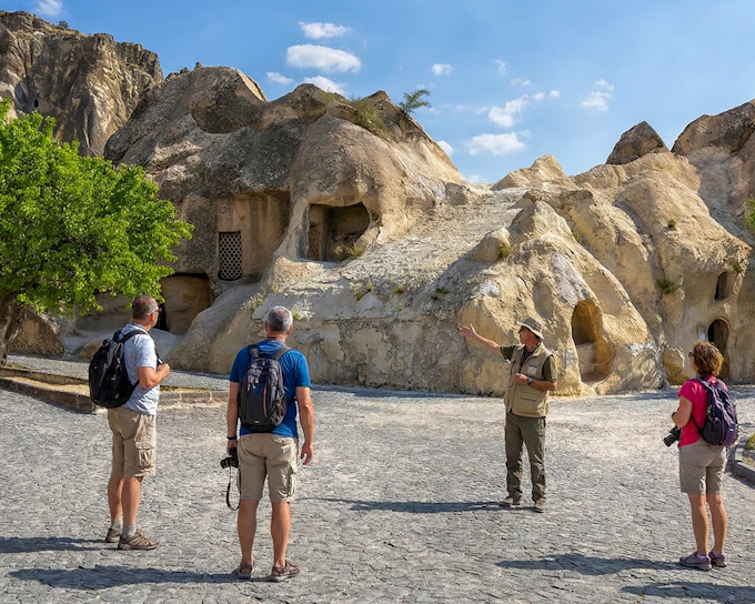 From Cappadocia: Goreme Open-Air Museum & Underground City Full-Day Trip with Lunch
