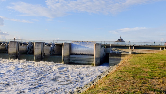 Barrage sur le Couesnon