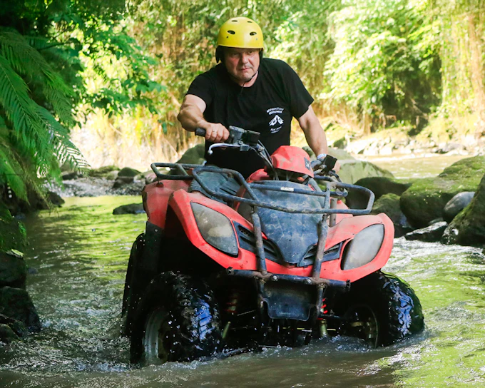 ATV Bike Ride with Waterfall, Bali Swing and Lunch