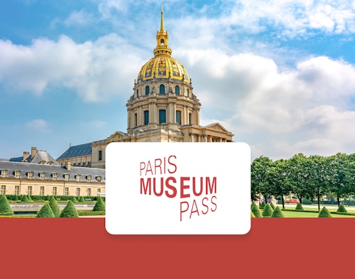 Army Museum with Paris Museum Pass in front of Les Invalides dome, Paris.