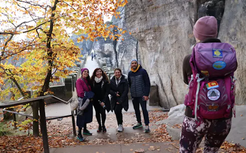 tour di un giorno a dresda: ponte della bastei, giro in battello nella gola e le rocce di tisa narnia-1