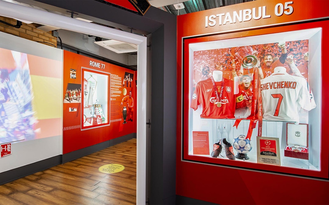 Interior of the Liverpool Football Club
