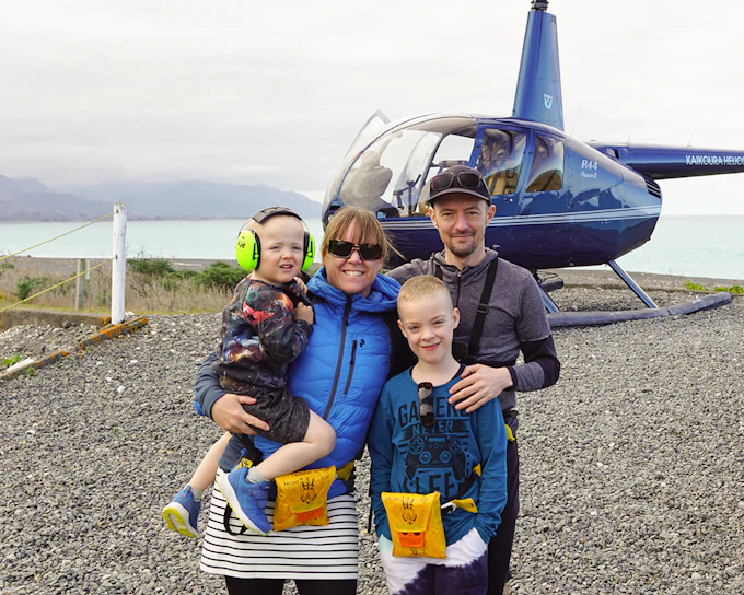 Kaikoura Classic Whale-Watching Helicopter Tour