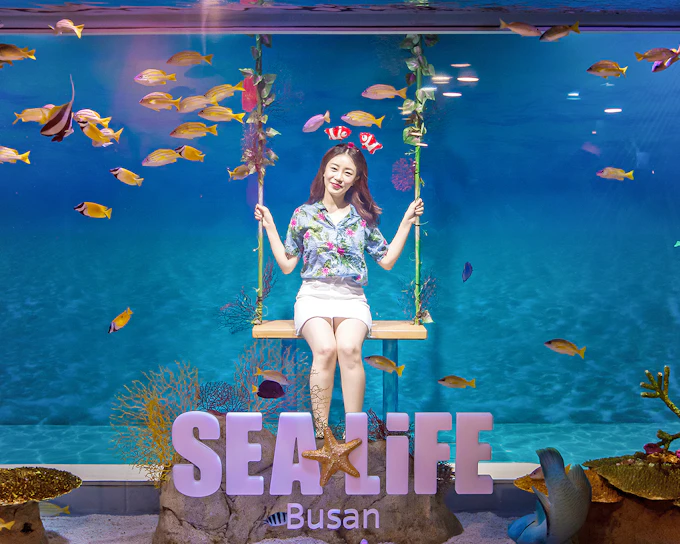 SEA LIFE Aquarium Busan Entry Tickets with Lotte Voucher