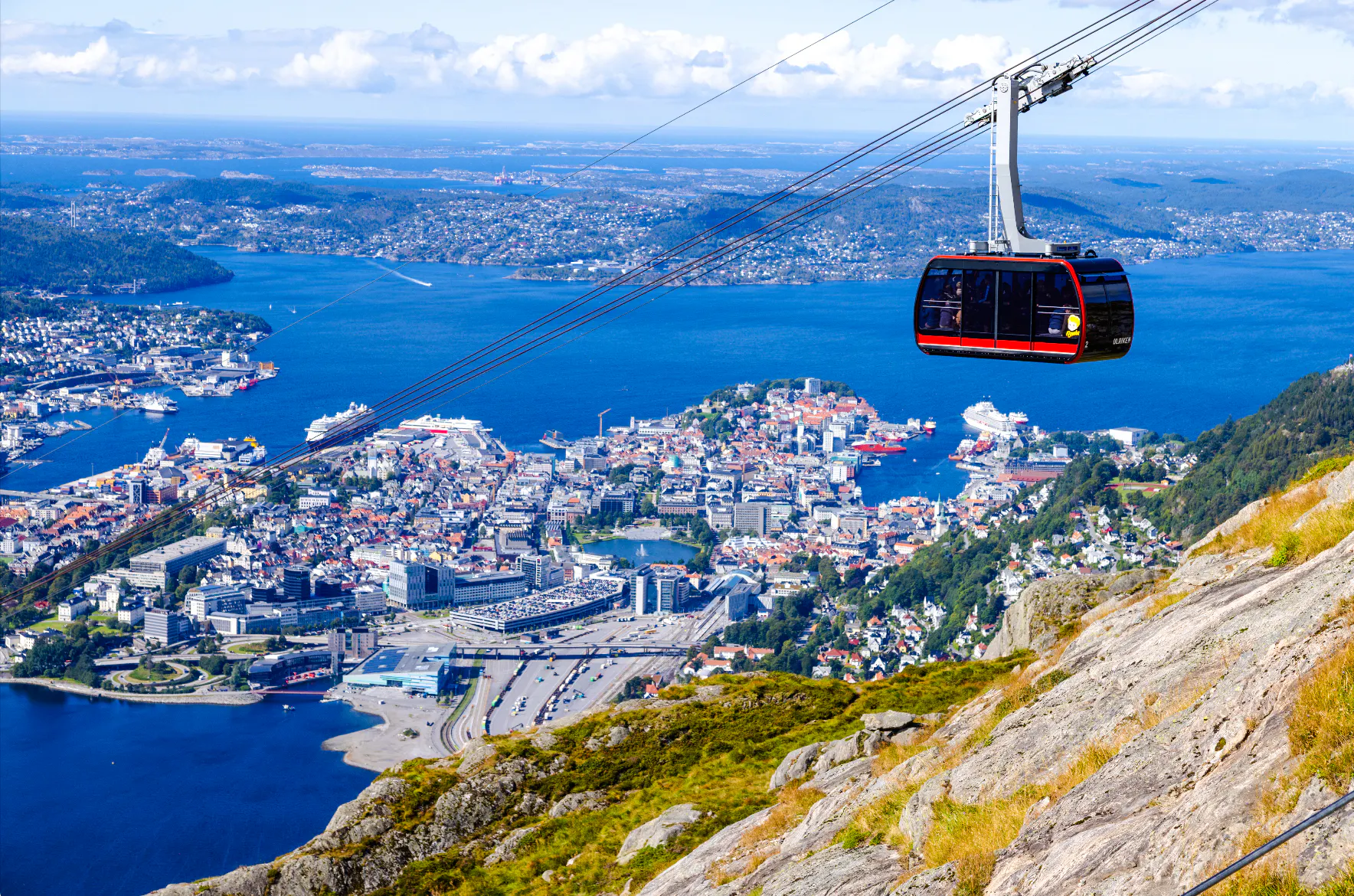 Ulriken Cable Car Round-Trip Tickets