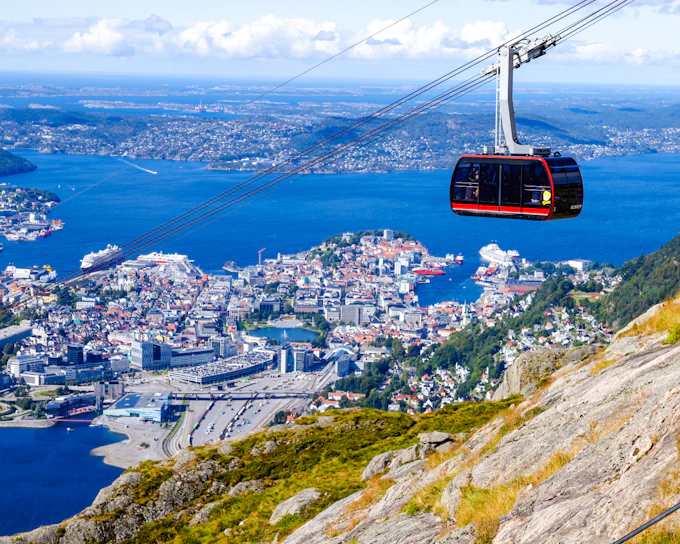 Ulriken Cable Car Round-Trip Tickets