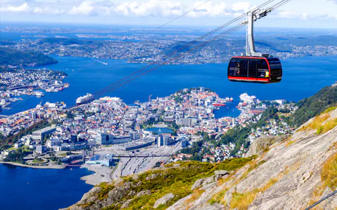 ulriken cable car ride in bergen-1