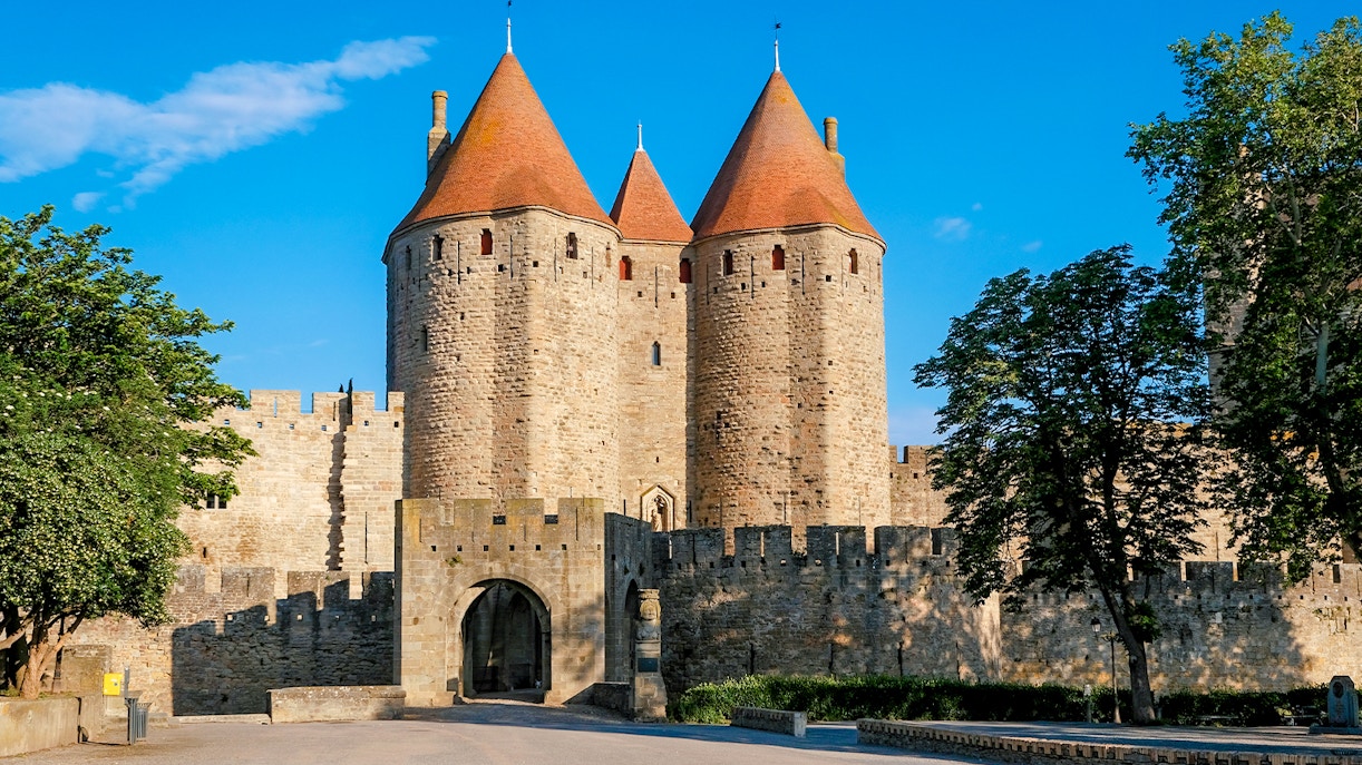Carcassonne Castle entrances