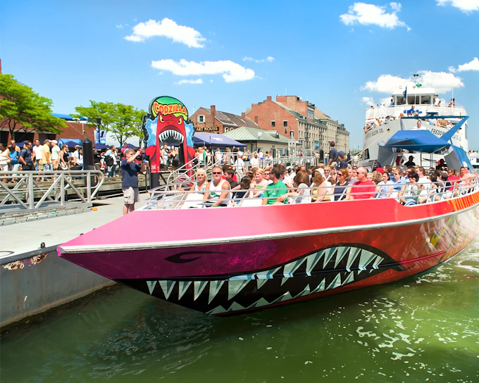 CODZILLA Thrill-boat Ride in Boston