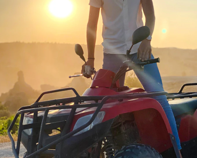 Cappadocia Guided ATV Tour with Hotel Pickup and Drop-off