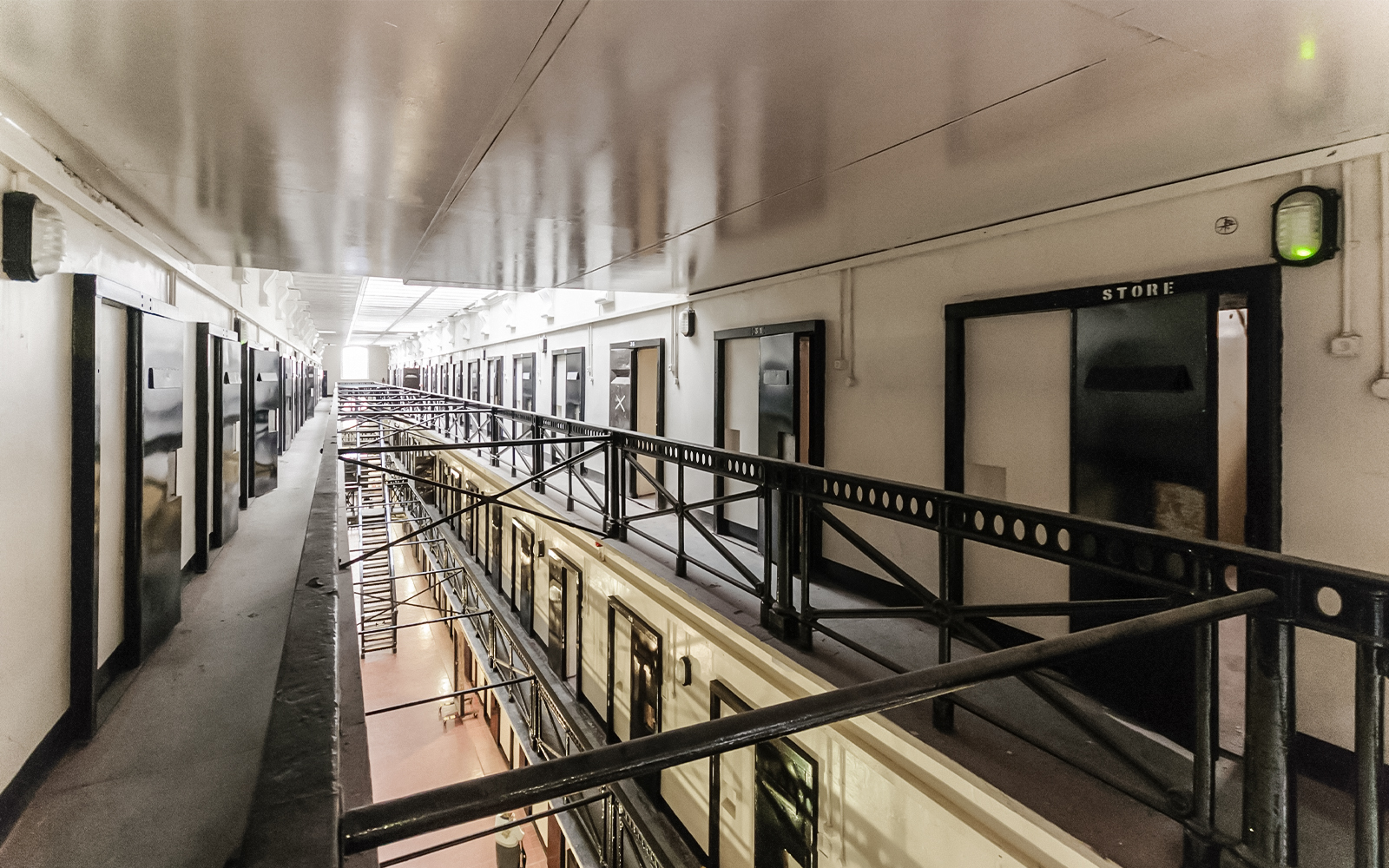 Crumlin Road Gaol exterior with historical architecture in Belfast.