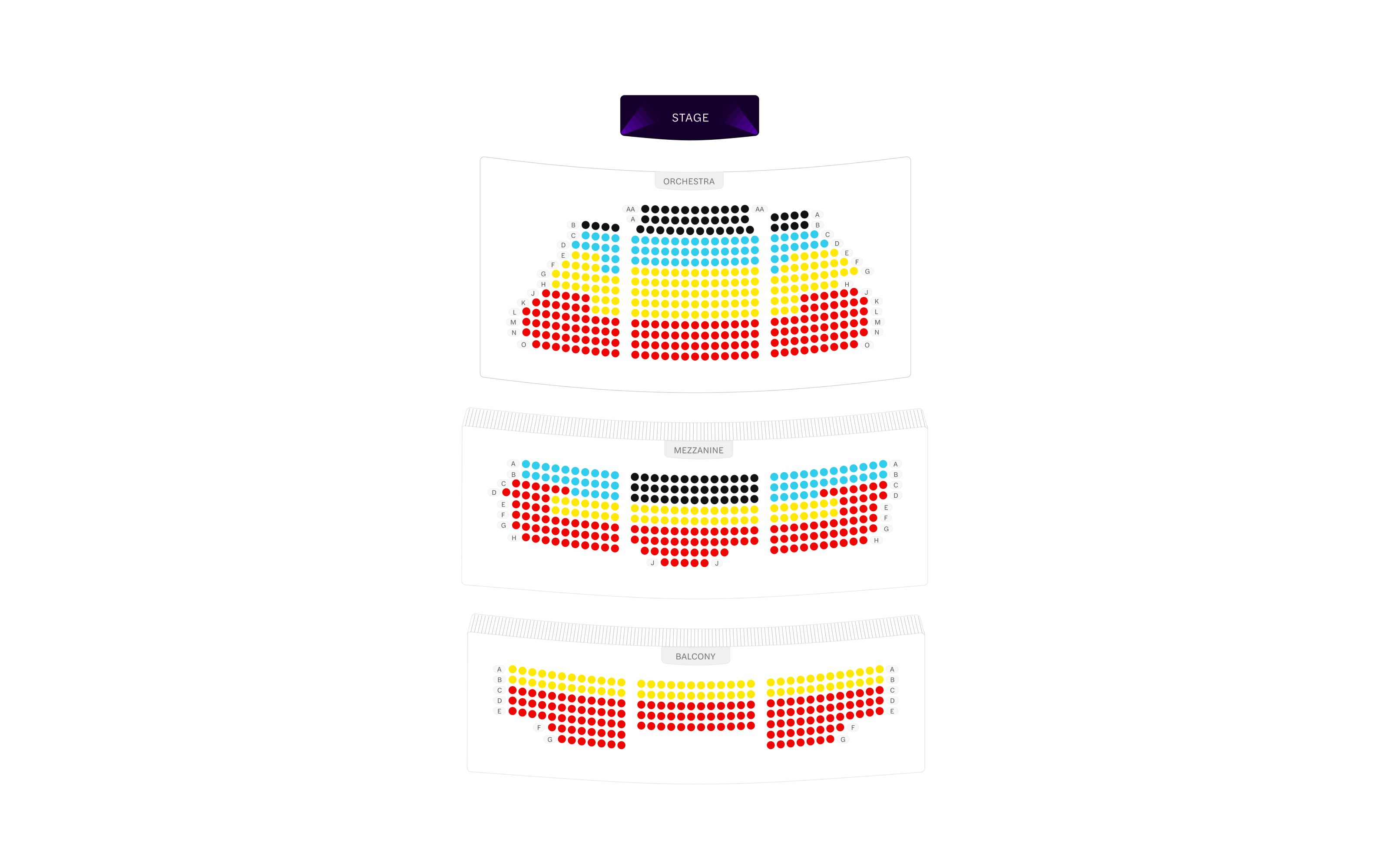 Lyceum Theatre Seating Chart