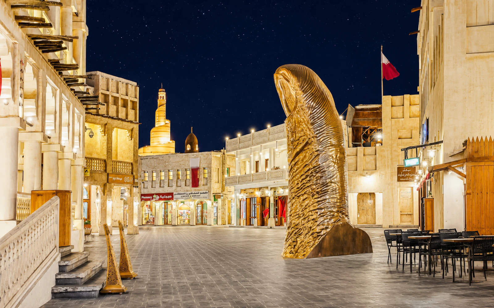 Doha Private City Highlights Tour with Souq Waqif and Dhow Boat Cruise Image 3