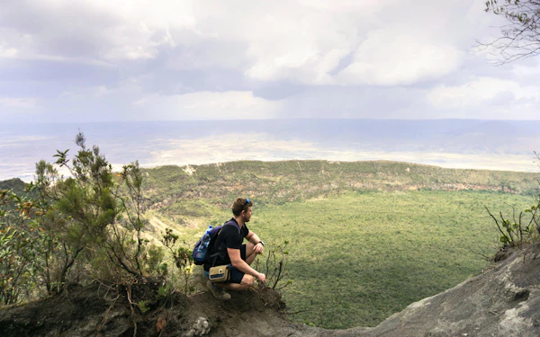 From Nairobi: Mount Longonot Day Tour with Crater Hike & Lake Naivasha Boat Ride