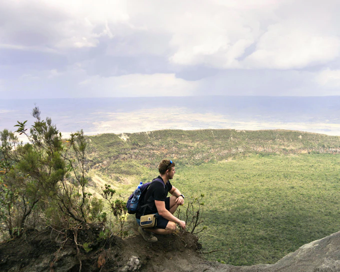 From Nairobi: Mount Longonot Day Tour with Crater Hike & Lake Naivasha Boat Ride