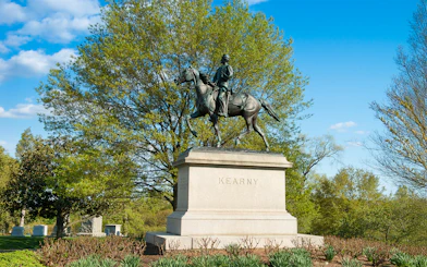 Equestrian statue of General Kearny at Arlington National Cemetery, Washington D.C.