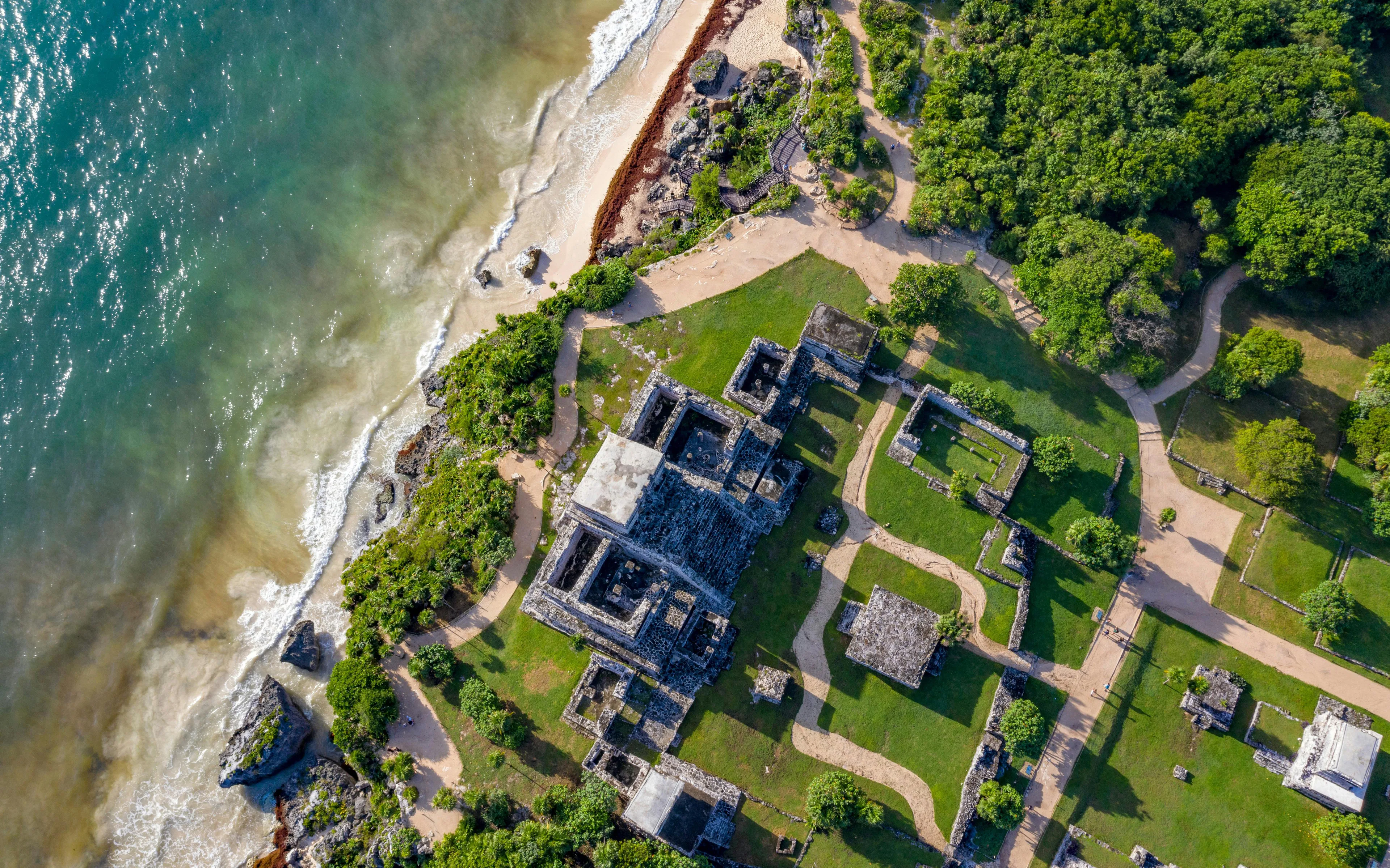 Tulum Archaeological Zone in Mexico