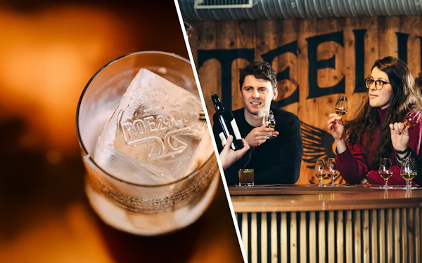 Combo: Roe & Co Distillery - Flavours Experience + Teeling Whiskey Distillery Tour with Trinity Tasting