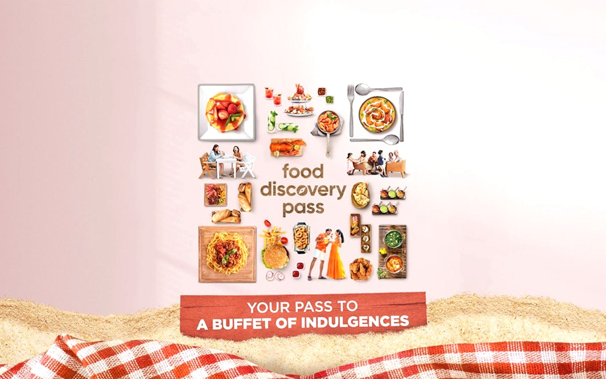 Food Discovery Pass showcasing diverse global cuisines and dining experiences.