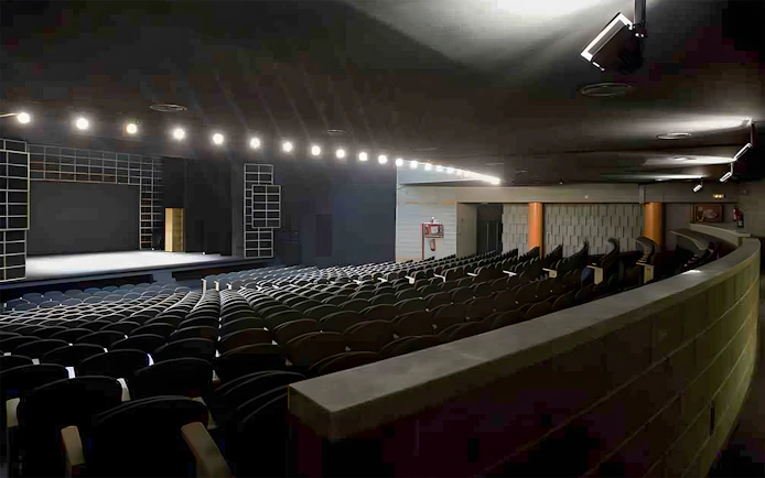 Empty auditorium at Poliorama Theatre, Barcelona, Spain.