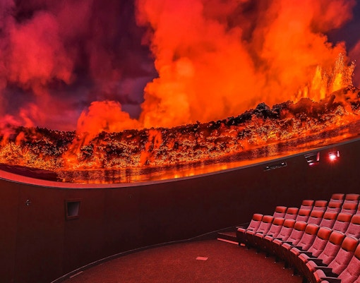 Volcanic Drama at Perlan Museum
